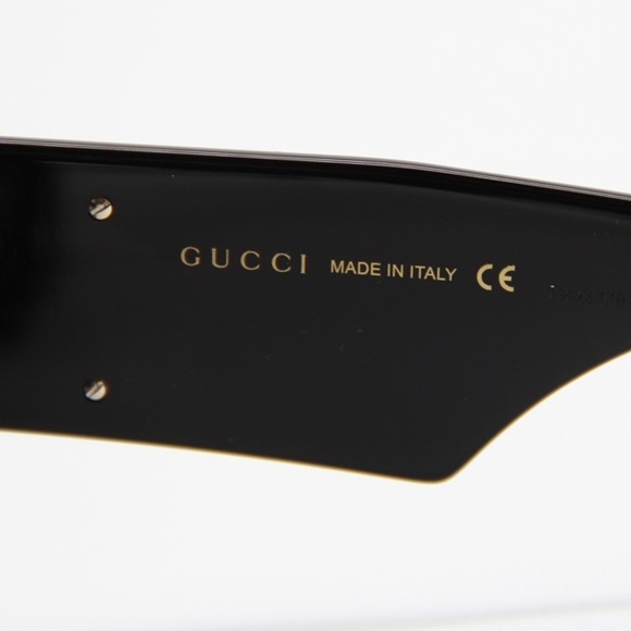 NEW GUCCI GG0956S 003 BLACK OVERSIZED WOMEN’S SUNGLASSES GUCCI - Picture 11 of 14